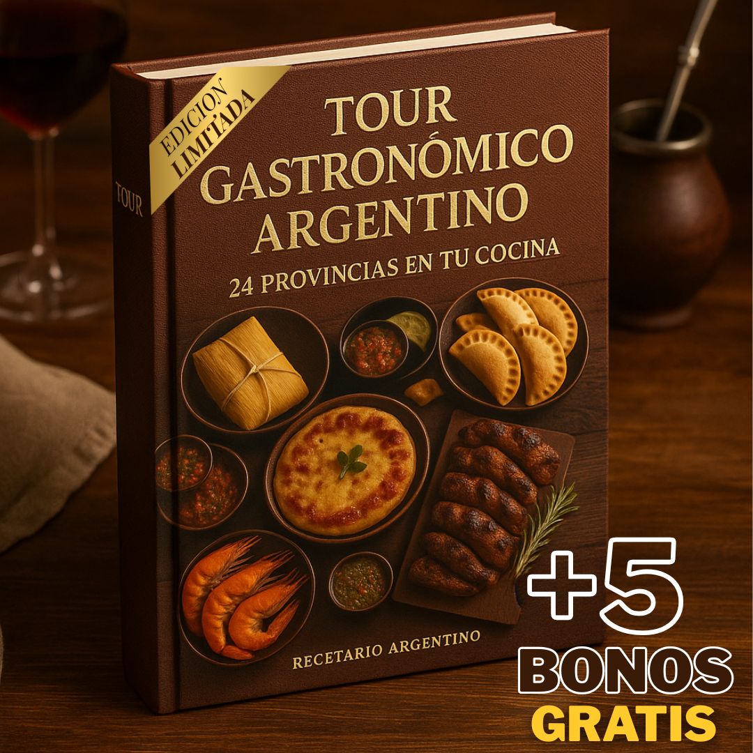 TOUR GASTRONOMICO ARGENTINO - 24 PROVINCIAS EN TU COCINA